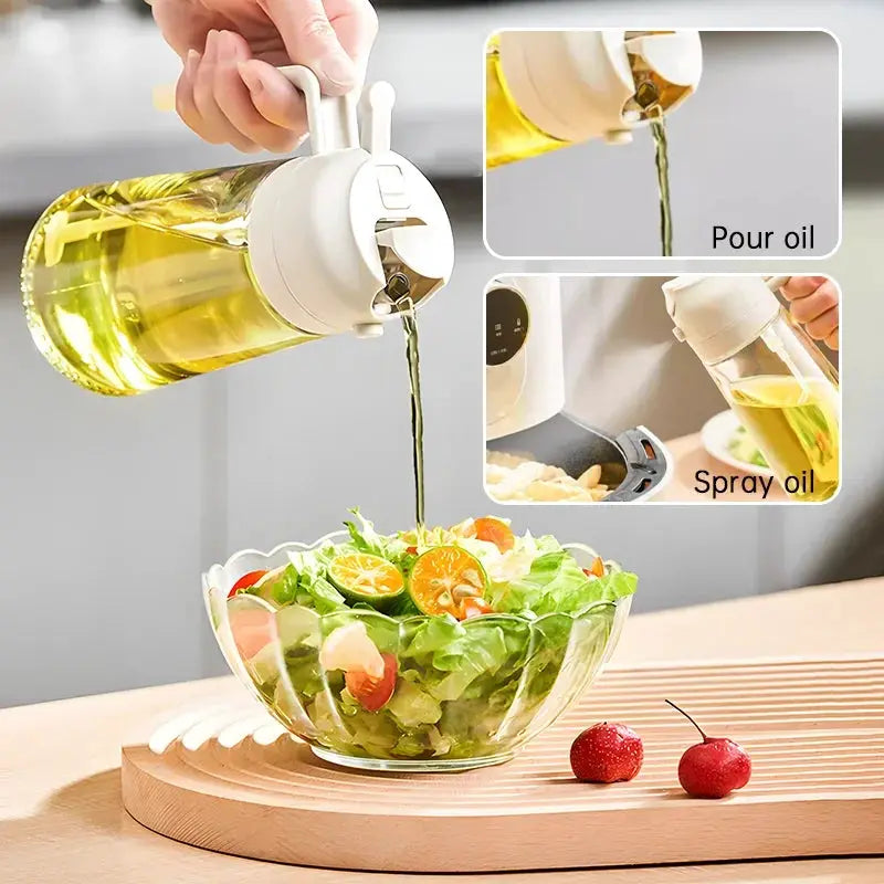 Plastic Spray Oil Sprayer Bottle For Cooking - OurLum.com