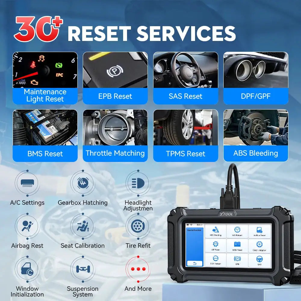 XTOOL D6S Car Diagnostic Tools OBD2 Full System Diagnostic Scanner 30+ Reset Services FCA Autoauth CAN FD Lifetime Free Update