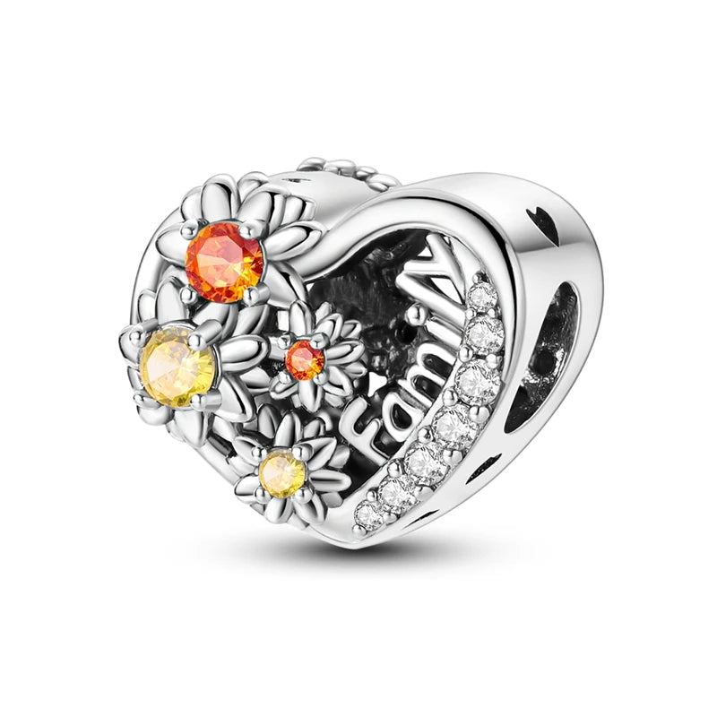 Mula Sterling Silver Heart Love