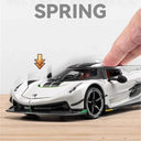 Attack Alloy Diecast Metal Racing Car Koenigsegg Jesko Model