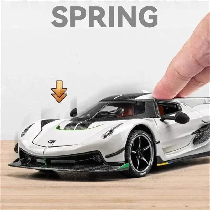 Attack Alloy Diecast Metal Koenigsegg Jesko Model Racing Car
