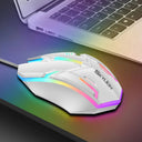 F1 Wired Gaming Mouse - Colorful Lighting
