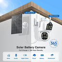 Smart Solar IP Camera for Home Security