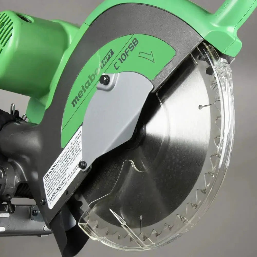 10 Inch Sliding Compound Miter Saw Double Bevel 12 Amp Motor - OurLum.com