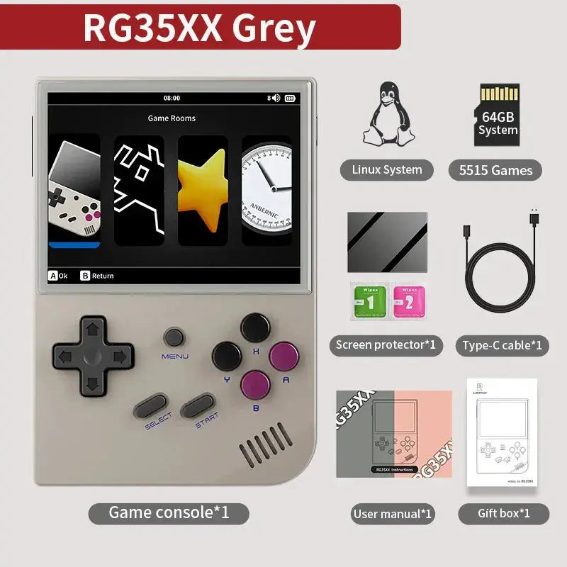 Anbernic RG35XX Retro Handheld Game Console 3.5 Inch Screen