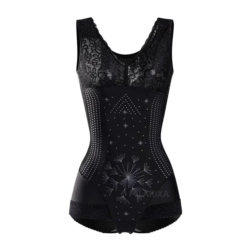 Flarixa Seamless Waist Trainer Shapewear For Women Plus Size