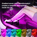 LED Car Mini Touch Light USB Charging Portable Auto Lamp