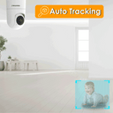2K 4MP AI Baby Monitor with Night Vision and Smart Tracking
