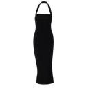 Flattering Halter Maxi Dress for Prom