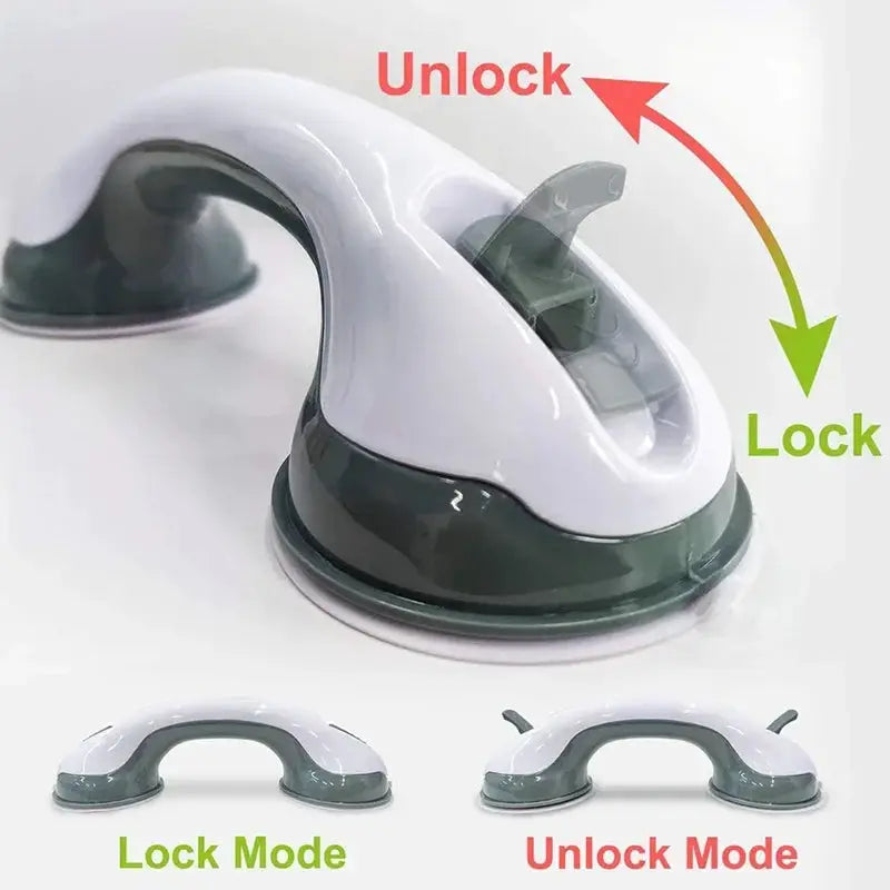 2 Pack Shower Grab Bars Non Slip Vacuum Suction Handles