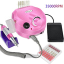 35000RPM Electric Nail Drill: Professional Manicure Machine