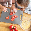 Thickened Stainless Steel Cutting Board Titanium Steel Antibacterial 316