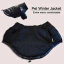 Winter Dog Jacket Reflective Warm Windproof Coat Chihuahua