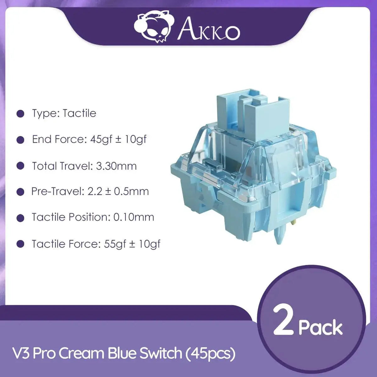 Akko Keyboard Switch for Stable Typing — product view 9