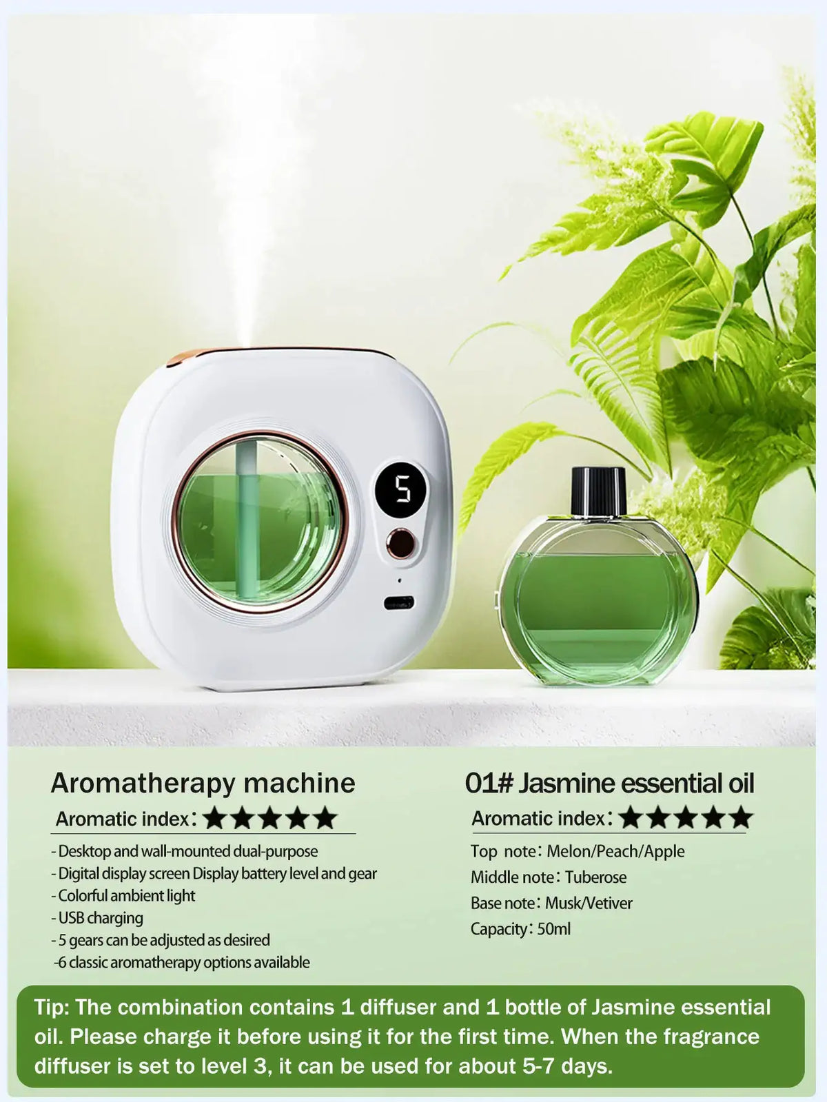 Automatic Essential Oil Diffuser — product view 17