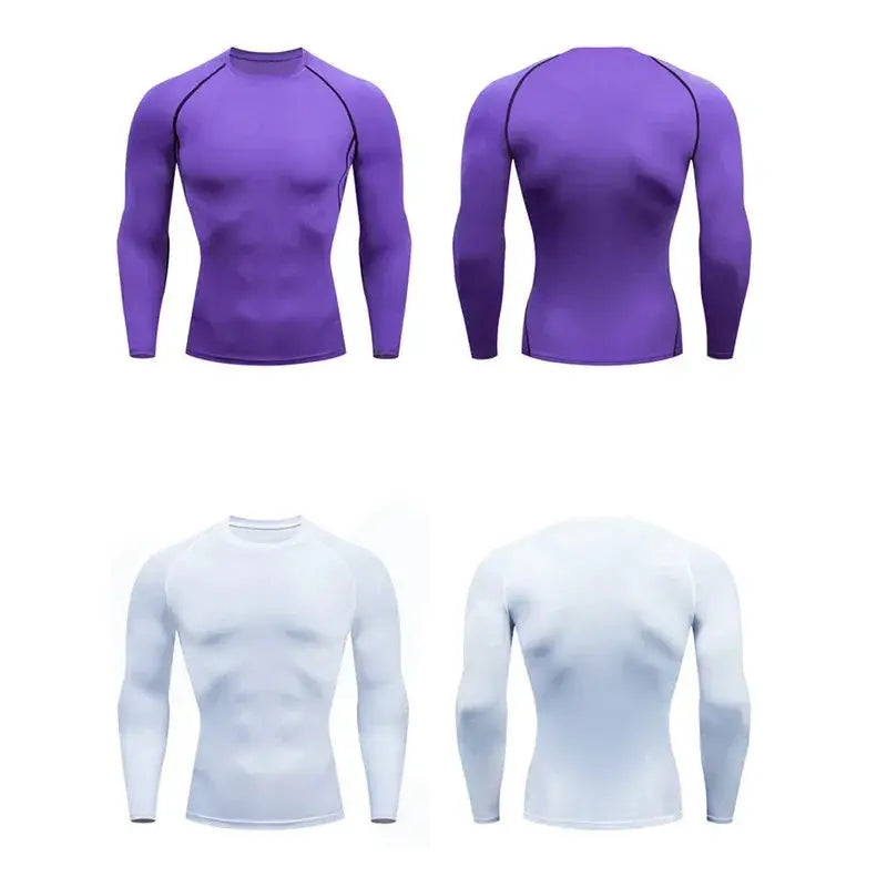 Men's High Performance Compression MMA Fitness T Shirt