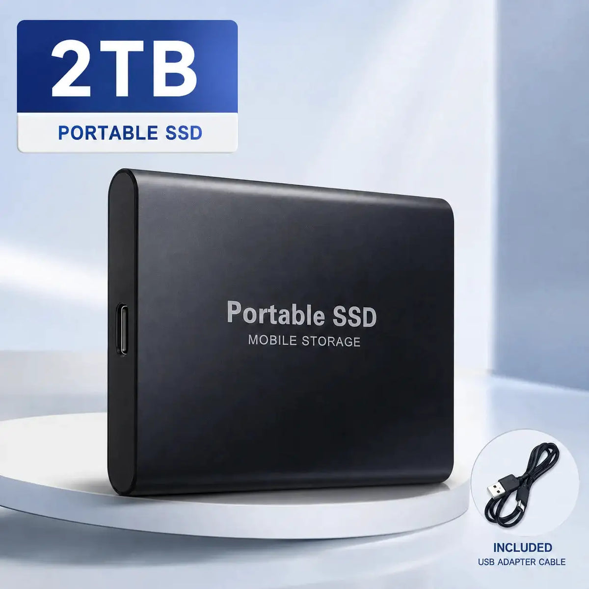 Portable SSD Drive - Rapid Data Sync Solution -  product image