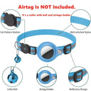 Reflective Airtag Cat Collar With Bell