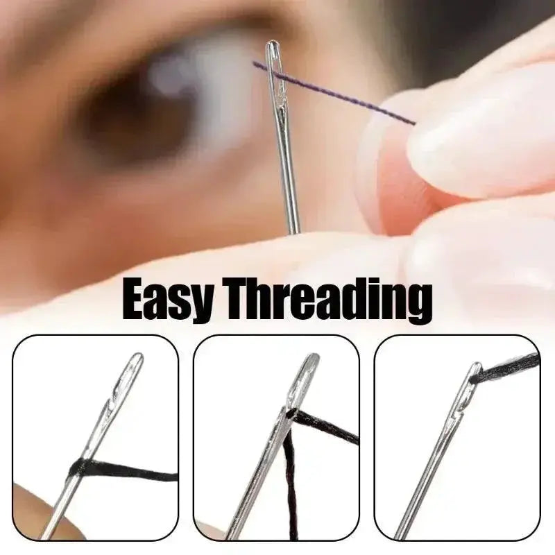 Side Hole Blind Sewing Needles Set for Crafting Essentials