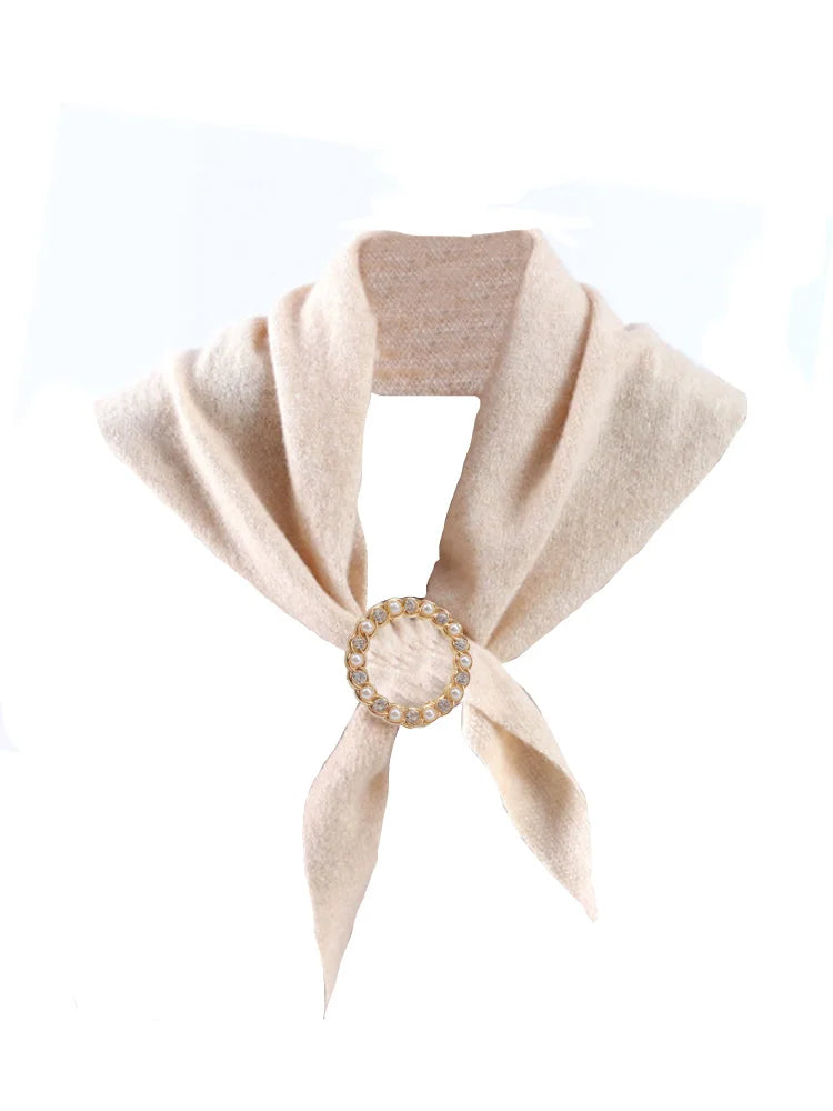 Cashmere Mini Knit Winter Scarf
