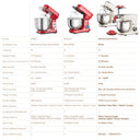 BioloMix Kitchen Food Stand Mixer, DC Motor, Digital OLED Screen
