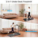 Under Desk Treadmill 3.0 HP Walking Pad With LED Display Remote