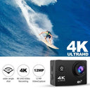 Rugged 4K Action Camera for Underwater Adventurers