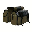 Waterproof Canvas Motorcycle Saddlebag