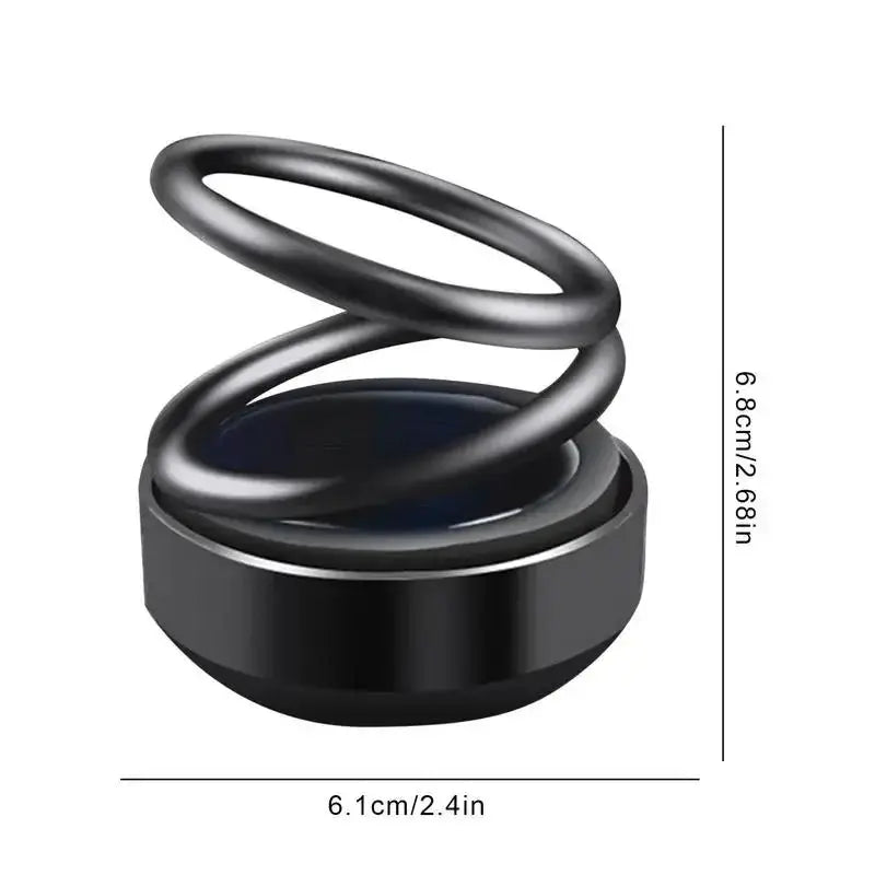 Elegant Car Perfume Ring Aroma Diffuser Solar Freshener