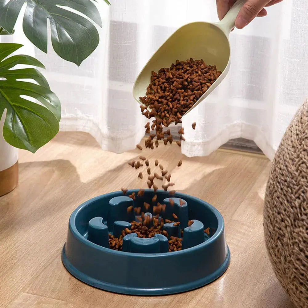Slow Feeder Bowl For Small Dogs And Cats Non Slip Chokeproof
