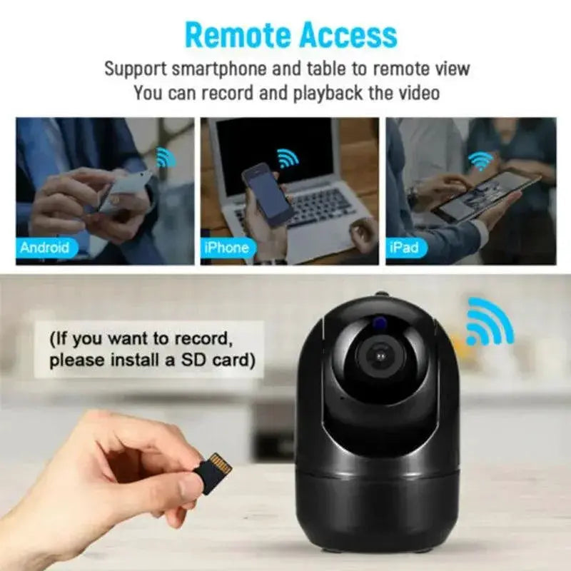 1080P Auto Tracking WiFi Security Camera Night Vision
