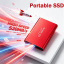 Portable Aluminum SSD Fast Transfer