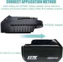 Makita to 18V/20V Battery Adapter for Tools Compatibility