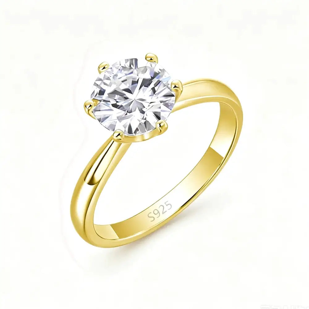 Moissanite Ring Angel — product view 4