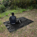 3-in-1 Waterproof Rain Poncho Lightweight Hooded Coat 2023