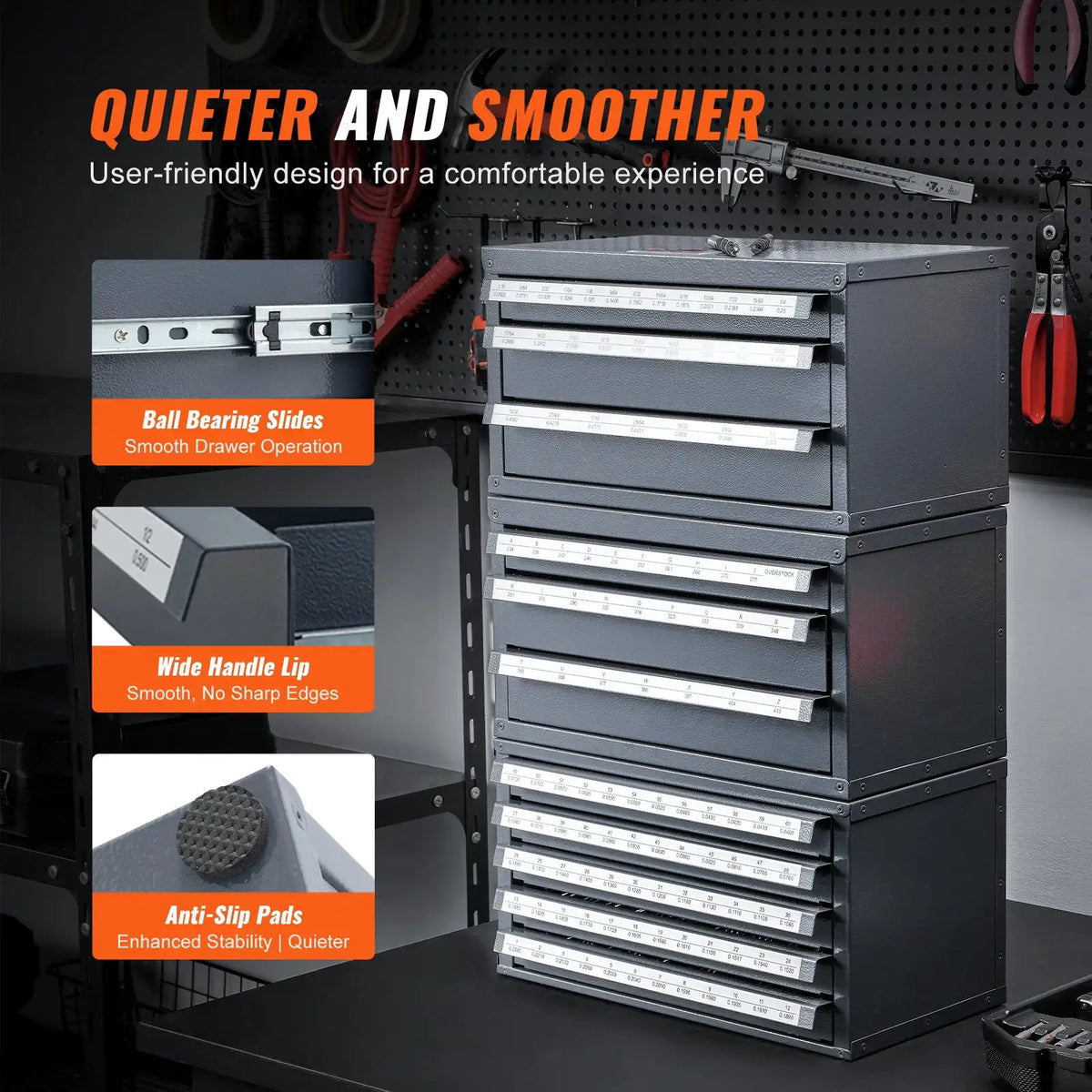 Steel Drill Bit Organizer Cabinet — product view 5