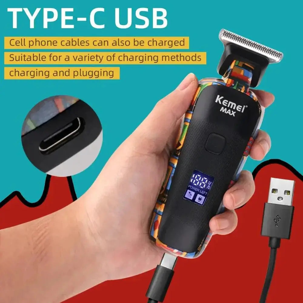 Professional Hair Clipper Precision Cutting Tool For Barbers