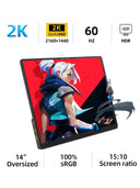 ZSUS 14 Inch Portable Touch Monitor