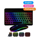 Silent Keyboard and Mouse Set for Travel