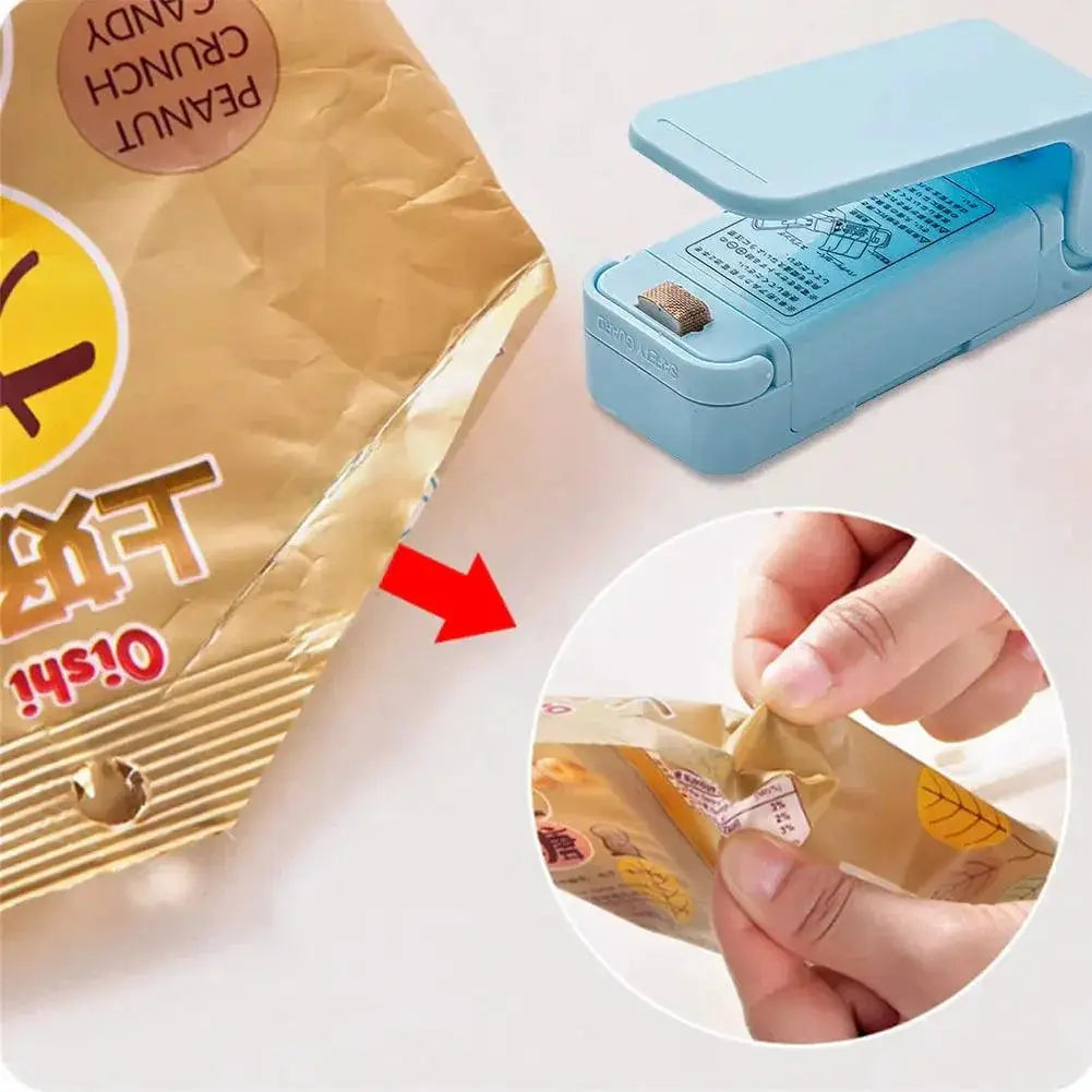 Mini Heating Sealer 2 Speed Plastic Bag Sealer Kitchen Tool