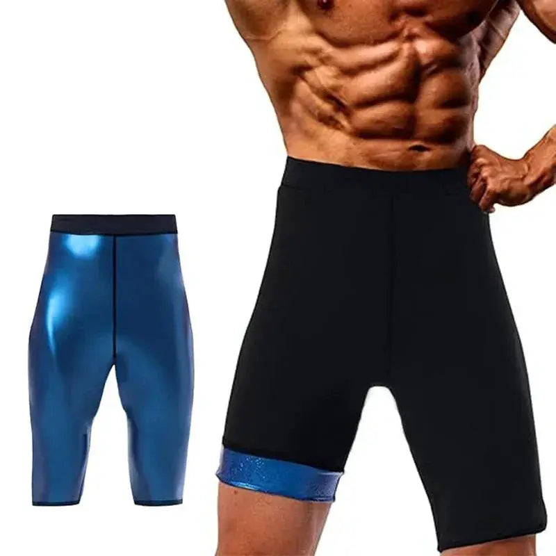 Men's Sauna Shorts for Fat-Burning Gym — product view 12