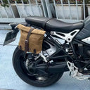 Motorcycle Satchel Waterproof Wax Canvas