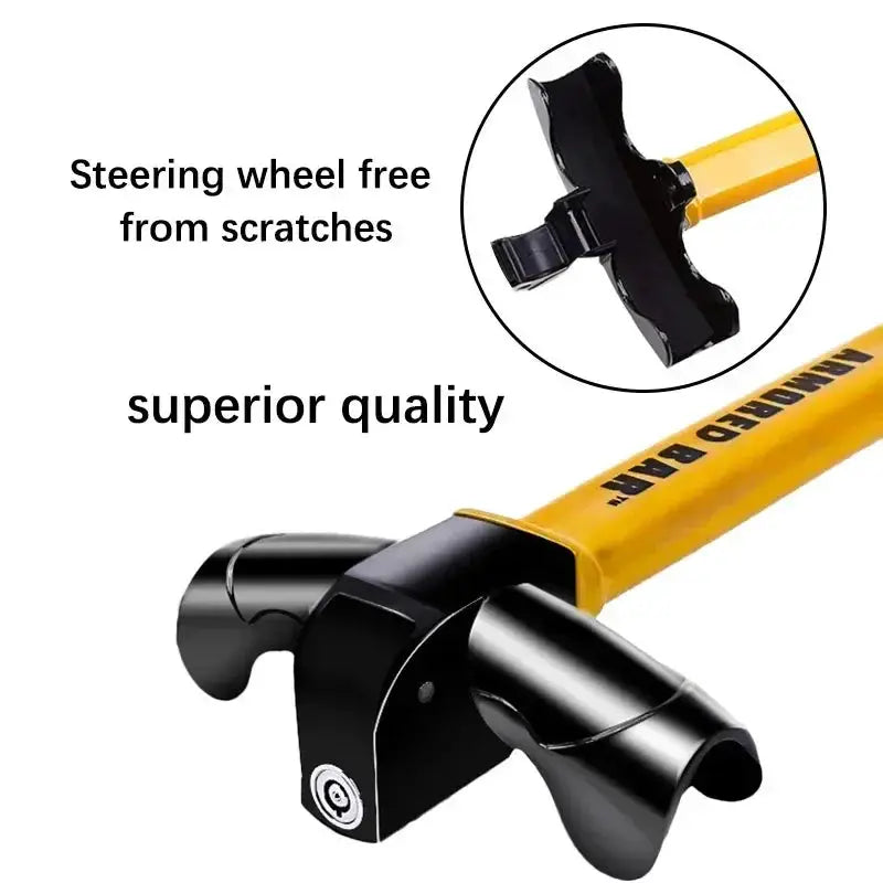Universal Car Steering Wheel Lock Maximum Security - OurLum.com
