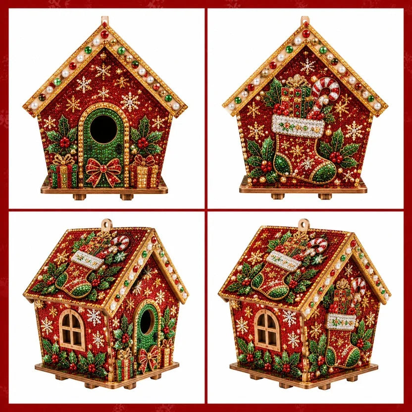 Wooden Holiday Ornament