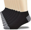 Men's Bamboo Fiber Sports Socks - 5 Pairs of Comfort