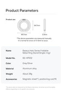 Baseus 360 Magnetic Phone Ring Holder Kickstand for iPhone