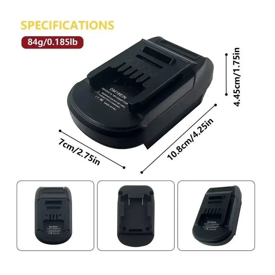 Einhell Battery Adapter for 18V and 20V Power Tools