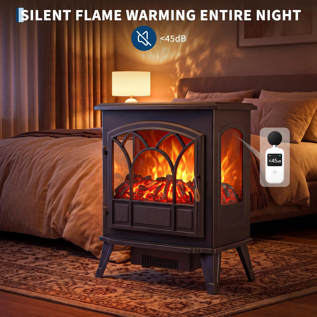 Glass Indoor Heating Unit