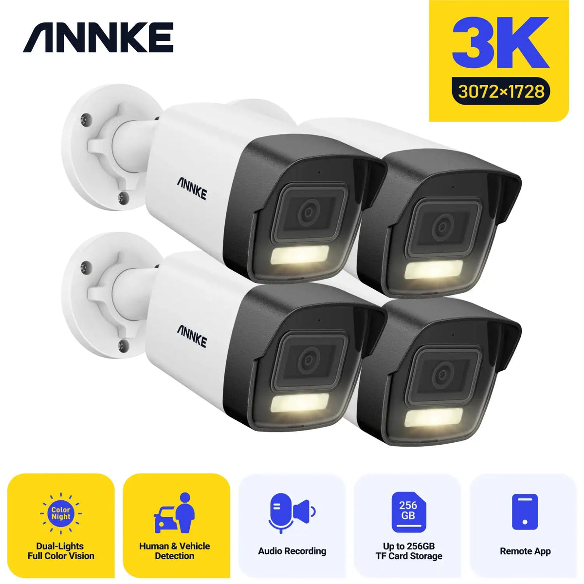 Annke Dual Light Bullet Camera — product view 12