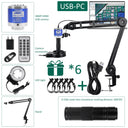 YIZHAN 60MP 48MP 4K Electronic Digital Microscope For Soldering 1080P HDMI VGA USB Industrial Camera 150xLens FoldBracket Remote